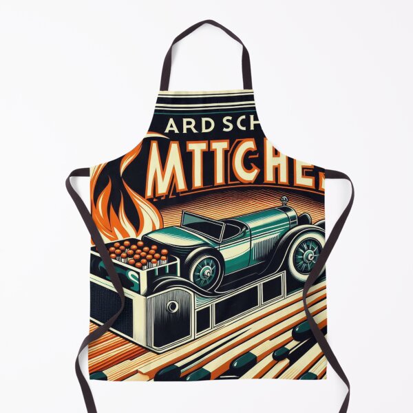 Item preview, "Gilded Flames: Art Deco Matches Box Poster" designed and sold by zenithcollectiv.