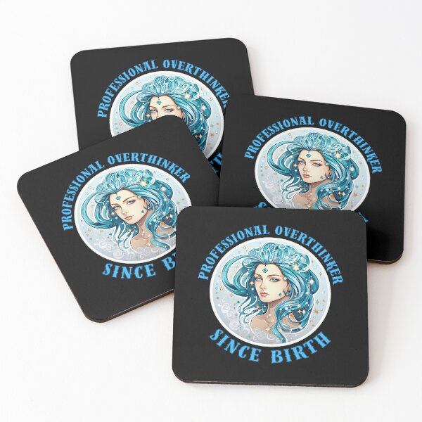 Item preview, Professional Overthinker Since Birth. virgo characteristics designed and sold by ZodiacWonders.