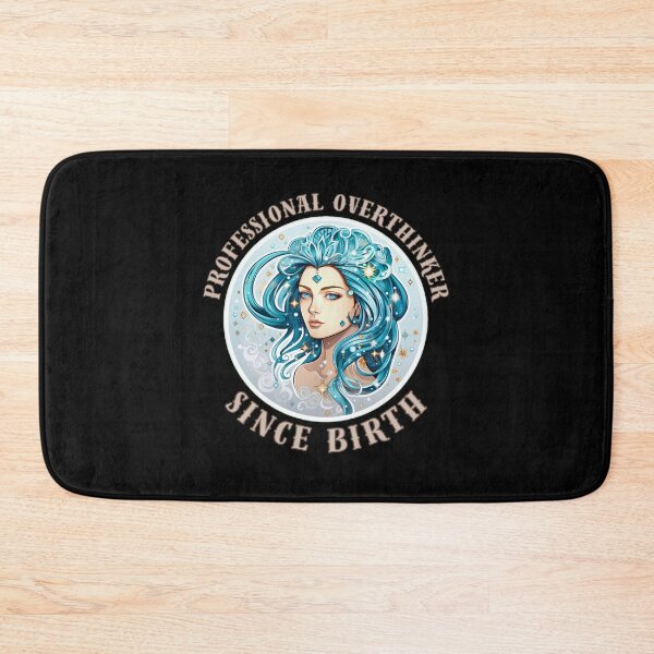 Item preview, Professional Overthinker Since Birth. cute virgo designed and sold by ZodiacWonders.