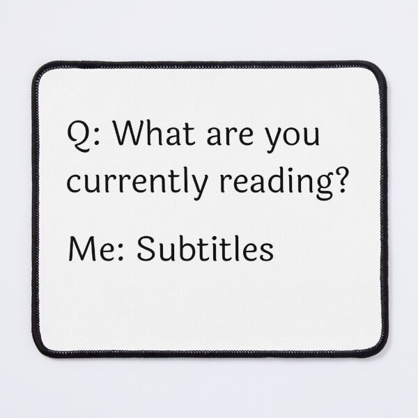Item preview, Reading Subtitles designed and sold by YourChingu.
