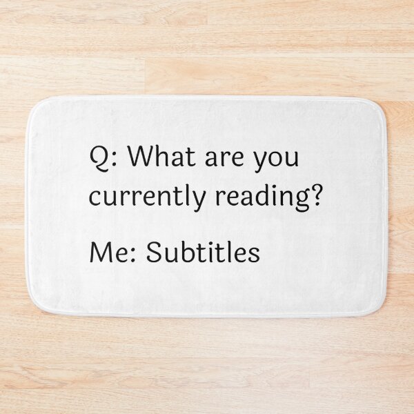 Item preview, Reading Subtitles designed and sold by YourChingu.
