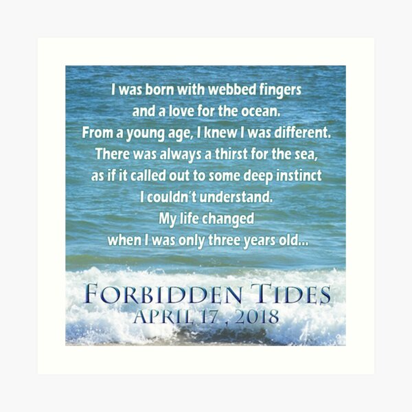 Forbidden Tides Astrid Quote Art Print