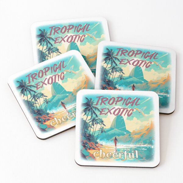 Item preview, Tropical Exotic Cheerful designed and sold by DinoAndOther.