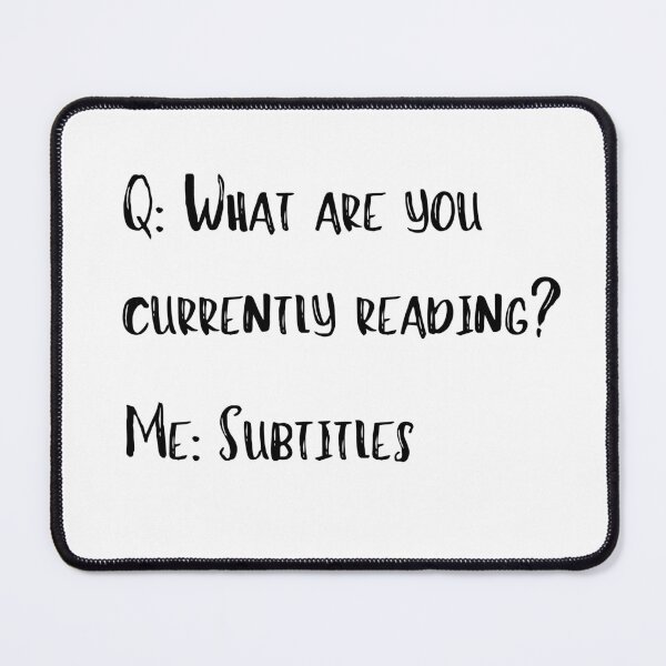 Item preview, Reading Subtitles designed and sold by YourChingu.