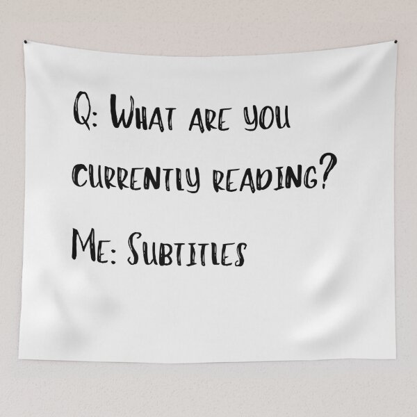 Item preview, Reading Subtitles designed and sold by YourChingu.