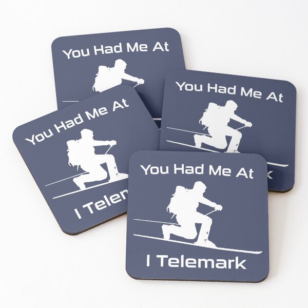 Item preview, You Had Me At I Telemark Ski designed and sold by Esskay Designs.