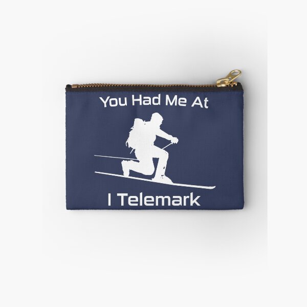 Item preview, You Had Me At I Telemark Ski designed and sold by Esskay Designs.