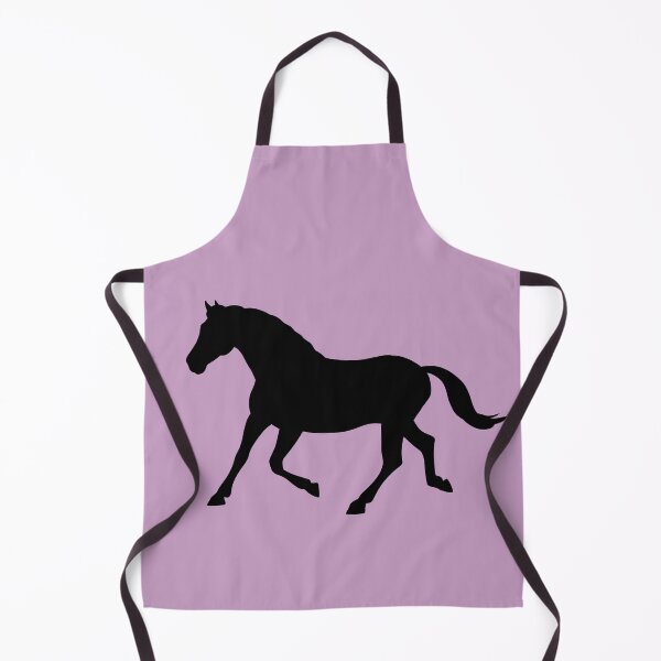 Item preview, Silhouette of a horse trotting on pink designed and sold by PICbyFemke.