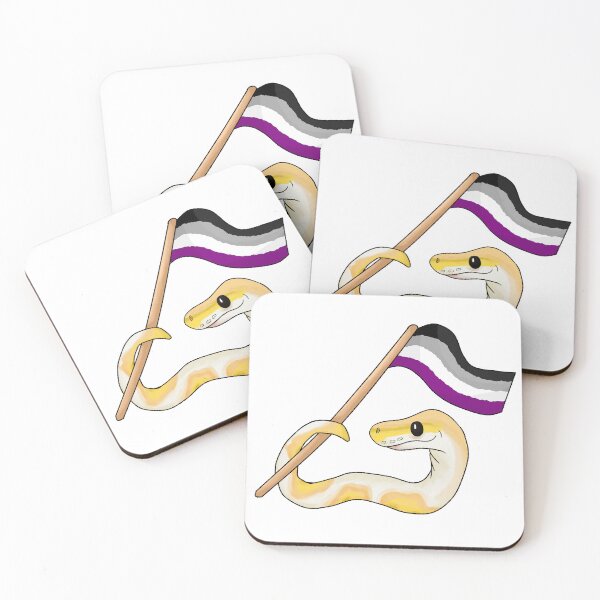 Item preview, Ball Python Pride! [Banana Morph, Asexual] designed and sold by Quirkball.