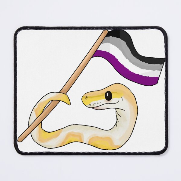 Item preview, Ball Python Pride! [Banana Morph, Asexual] designed and sold by Quirkball.