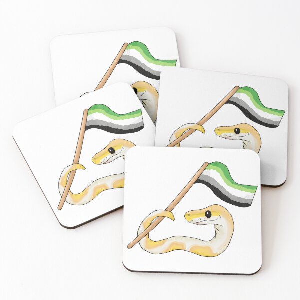 Item preview, Ball Python Pride! [Banana Morph, Aromantic] designed and sold by Quirkball.