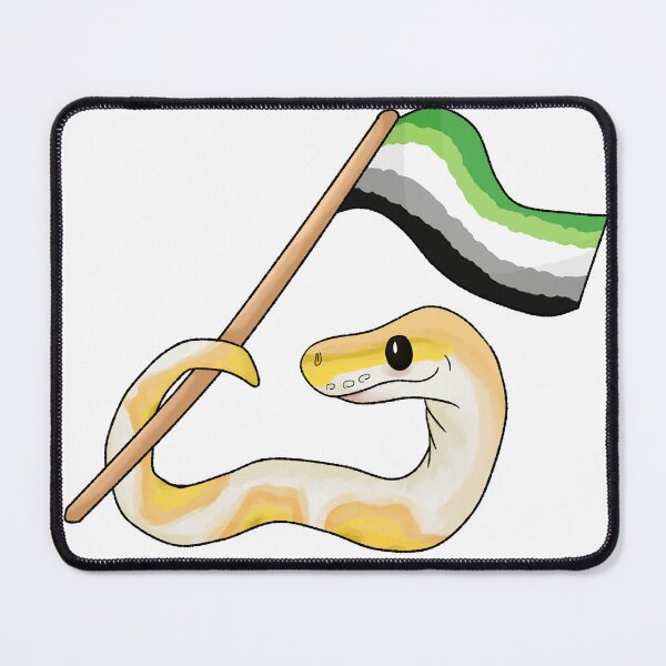 Item preview, Ball Python Pride! [Banana Morph, Aromantic] designed and sold by Quirkball.