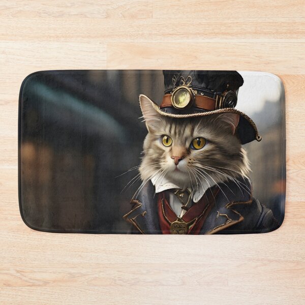 Item preview, Steampunk Cat in Victorian aesthetics  designed and sold by Grygiel23.
