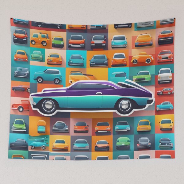 Item preview, Add a splash of color to your life with colorful car designed and sold by The-Lerach.