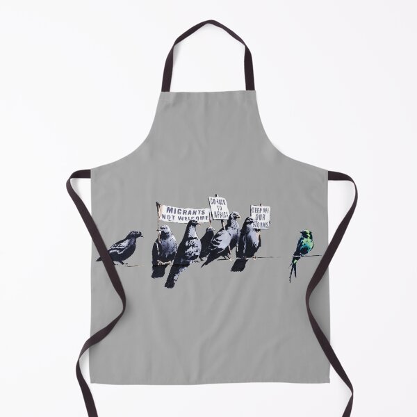 Item preview, Banksy Clacton-on-Sea Mural - Anti-Refugee Pigeons designed and sold by WE-ARE-BANKSY.