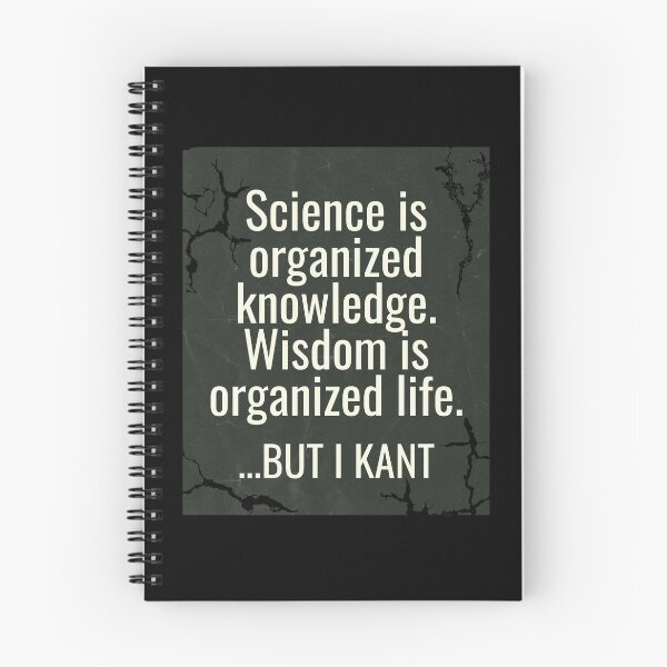 Item preview, Immanuel Kant Quote Science Wisdom designed and sold by CyberArtistOne.
