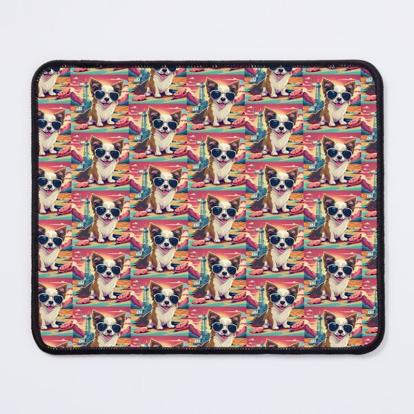 Item preview, SUNGLASSES CUTTY DOG designed and sold by AmazingBackDrop.