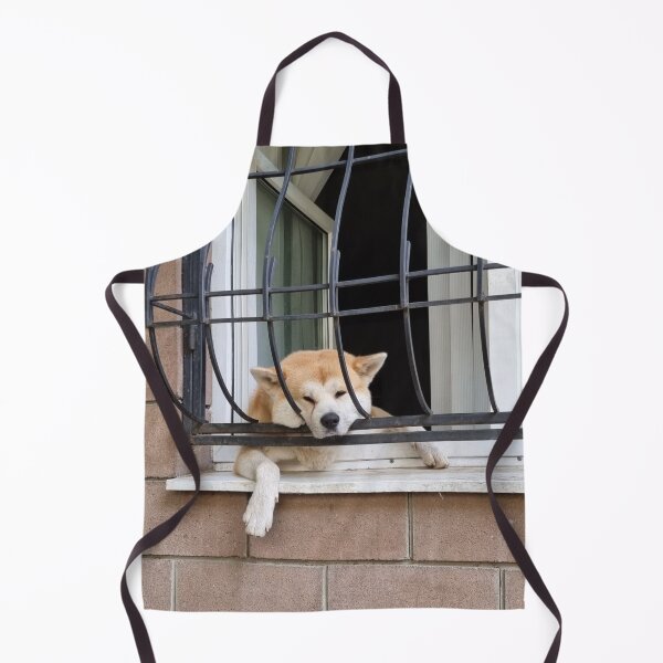Item preview, Akita Dog Waiting at the Window designed and sold by VanGaldo.