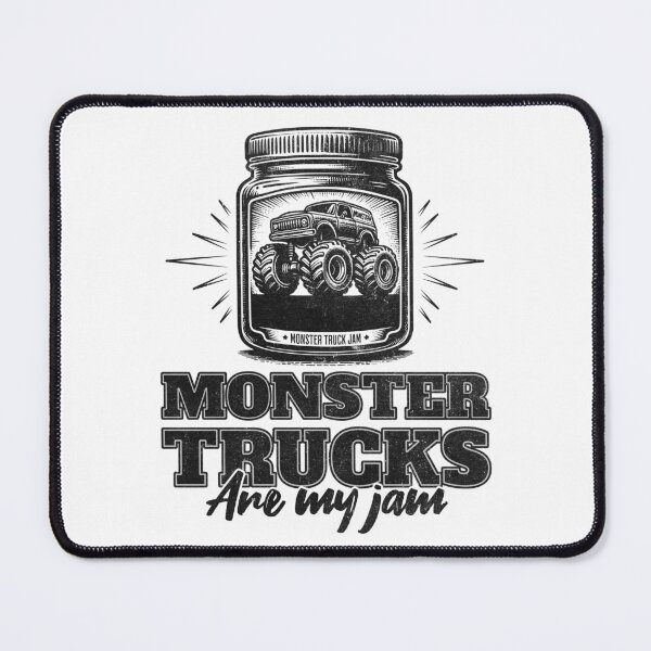 Item preview, Monster Trucks Are My Jam designed and sold by Studio Bankai.