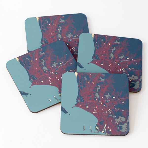 Item preview, Lima City Map of Peru - Hope designed and sold by deMAP.