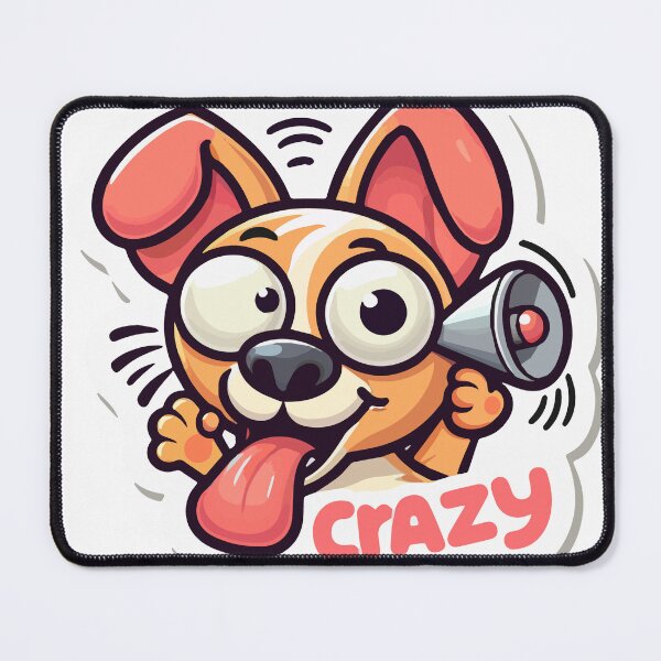 Item preview, Dog crazy designed and sold by ArtsmileConcept.