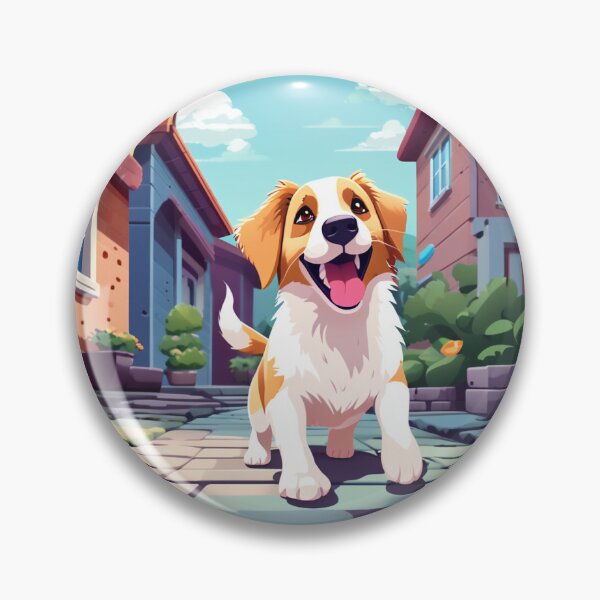 Item preview, HAPPY DOG designed and sold by AmazingBackDrop.