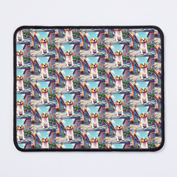 Item preview, HAPPY DOG designed and sold by AmazingBackDrop.
