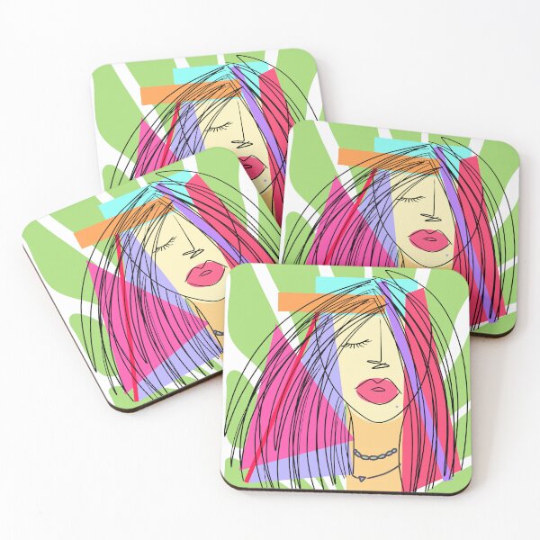 Item preview, lovely women in colorful  designed and sold by upupupshop.