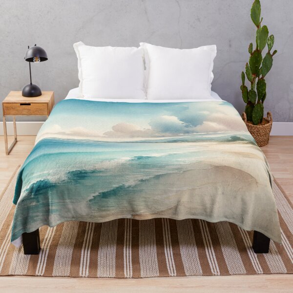Item preview, Serene Beach and Ocean Watercolour designed and sold by Prosser87.