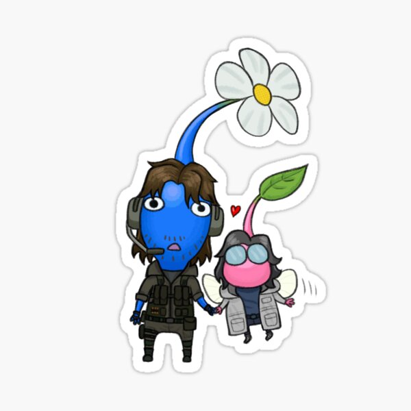 Item preview, pliskin and otacon pikmin designed and sold by Tenontosaurus.