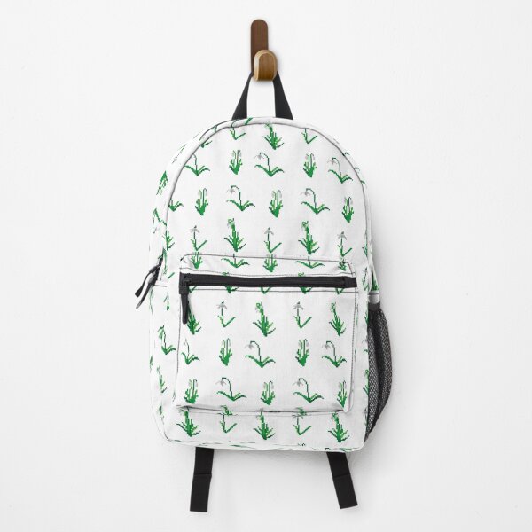 Item preview, Pixel Snowdrops Garden (snow white) designed and sold by D-Vogt-Grafik.