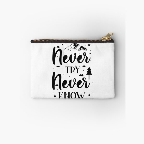 Item preview, Never Try Never Know designed and sold by Funky  Fibers.