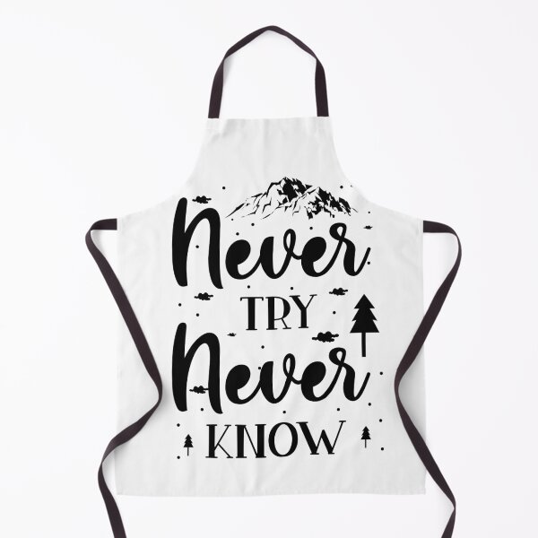 Item preview, Never Try Never Know designed and sold by Funky Fibers.