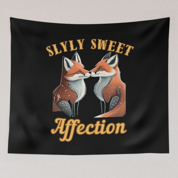 Item preview, Slyly Sweet Affection. fox lover designed and sold by FoxVibes.