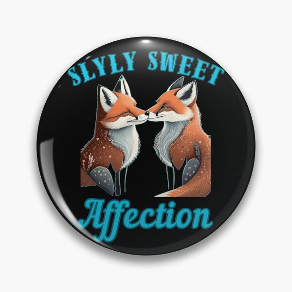 Item preview, Slyly Sweet Affection. fox face designed and sold by FoxVibes.