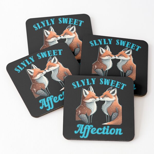 Item preview, Slyly Sweet Affection. fox face designed and sold by FoxVibes.