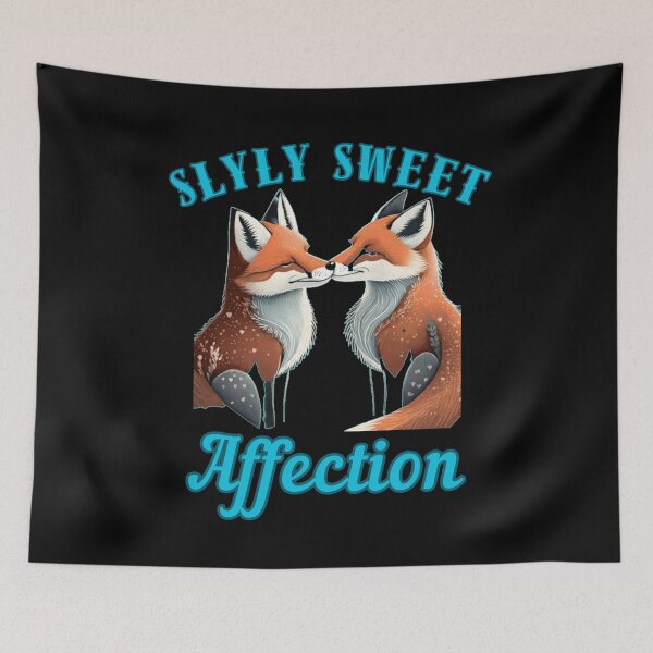Item preview, Slyly Sweet Affection. fox face designed and sold by FoxVibes.