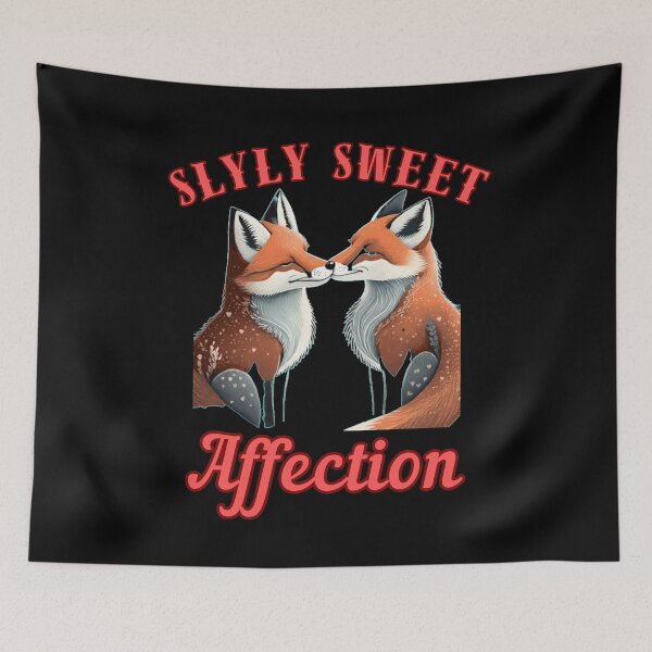 Item preview, Slyly Sweet Affection. fox head designed and sold by FoxVibes.