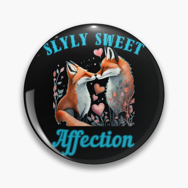 Item preview, Slyly Sweet Affection. vintage fox designed and sold by FoxVibes.