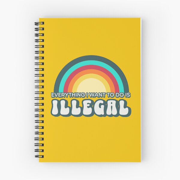 Item preview, Everything I want to do is illegal designed and sold by ValentinaHramov.