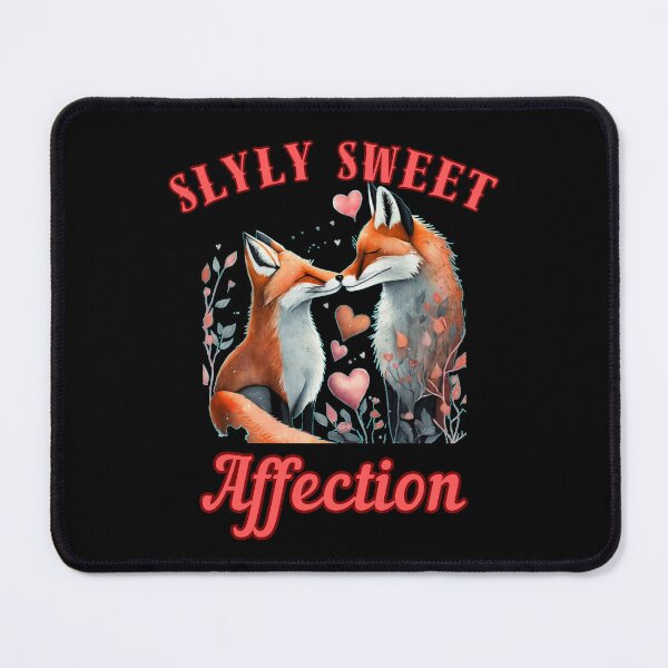 Item preview, Slyly Sweet Affection. retro fox designed and sold by FoxVibes.