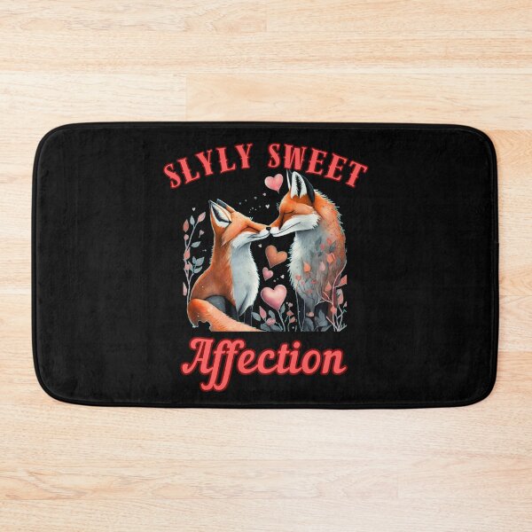 Item preview, Slyly Sweet Affection. retro fox designed and sold by FoxVibes.