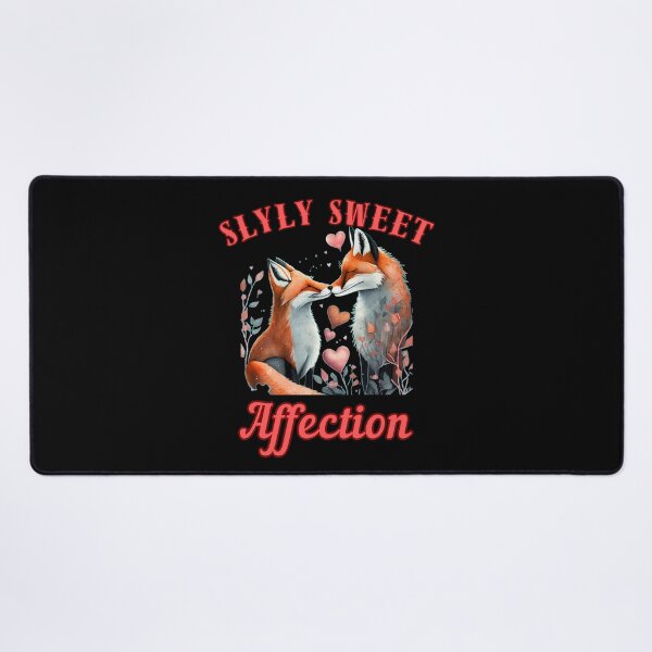 Item preview, Slyly Sweet Affection. retro fox designed and sold by FoxVibes.