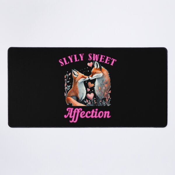 Item preview, Slyly Sweet Affection. fox foxes designed and sold by FoxVibes.