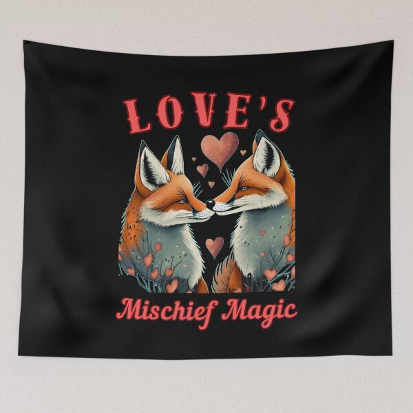 Item preview, Love's Mischief Magic. fox head designed and sold by FoxVibes.
