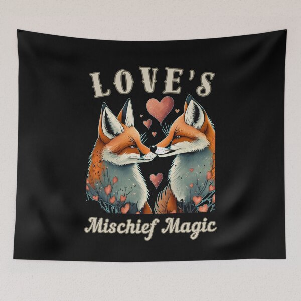 Item preview, Love's Mischief Magic. cool fox designed and sold by FoxVibes.