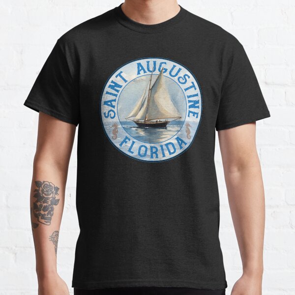 Item preview, St. Augustine Florida Vintage Sailing Design designed and sold by Futurebeachbum.