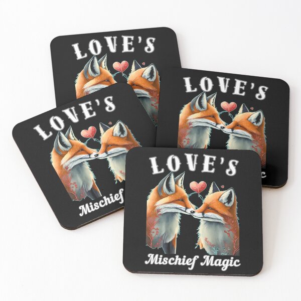 Item preview, Love's Mischief Magic. fox quote designed and sold by FoxVibes.