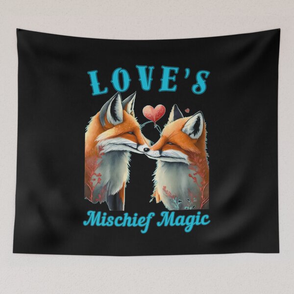 Item preview, Love's Mischief Magic. vintage fox designed and sold by FoxVibes.