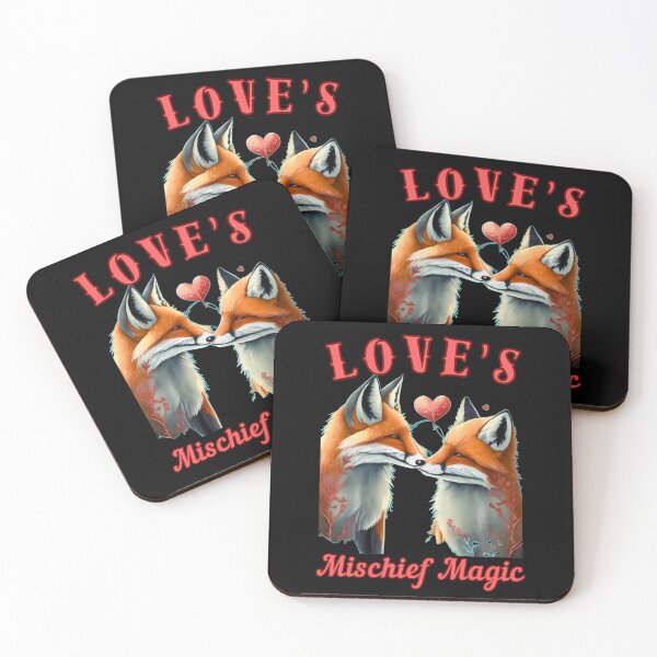 Item preview, Love's Mischief Magic. retro fox designed and sold by FoxVibes.